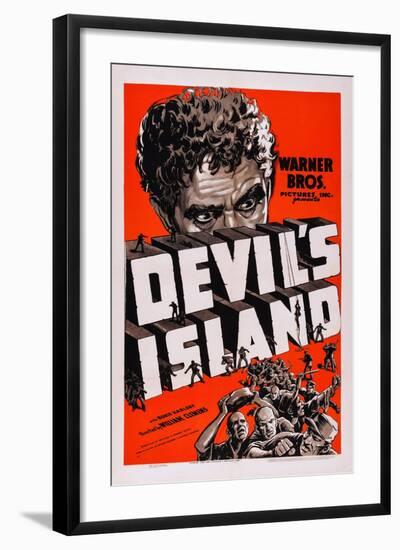 Devil's Island-null-Framed Art Print