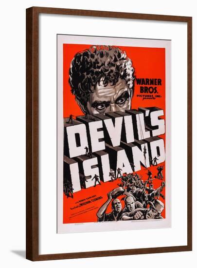 Devil's Island-null-Framed Art Print