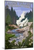 Devil's Kitchen - Lassen Volcanic National Park, Ca-null-Mounted Poster