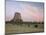 Devil's Tower at Sunset, Devil's Tower National Monument, Wyoming-James Hager-Mounted Photographic Print
