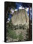 Devil's Tower, Devil's Tower National Monument, Wyoming, United States of America, North America-James Emmerson-Framed Stretched Canvas