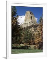 Devil's Tower, Devil's Tower National Monument, Wyoming, United States of America, North America-James Emmerson-Framed Photographic Print