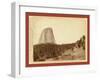 Devil's Tower. Devil's Tower or Bear Lodge. (Mato [I.E. Mateo] Tepee of the Indians)-null-Framed Giclee Print