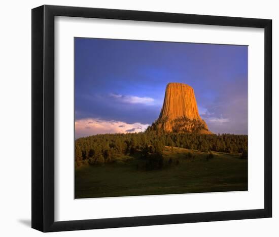 Devil's Tower I-null-Framed Art Print