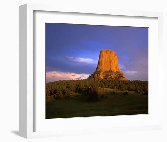 Devil's Tower I-null-Framed Art Print