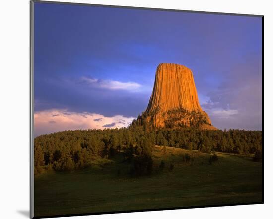 Devil's Tower I-null-Mounted Art Print