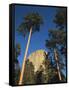 Devil's Tower National Monument at Dusk, Hulett, Wyoming, USA-Walter Bibikow-Framed Stretched Canvas