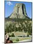 Devil's Tower National Monument, Wyoming, USA-Ethel Davies-Mounted Photographic Print