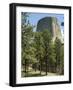 Devil's Tower National Monument, Wyoming, USA-Ethel Davies-Framed Photographic Print