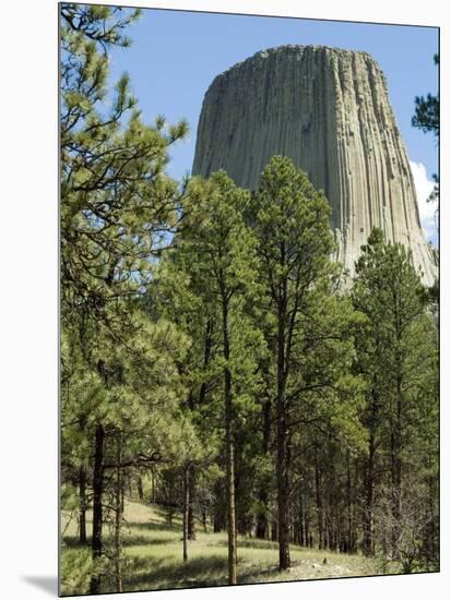 Devil's Tower National Monument, Wyoming, USA-Ethel Davies-Mounted Photographic Print