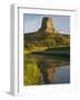 Devil's Tower National Monument, Wyoming, Usa-Larry Ditto-Framed Photographic Print