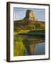 Devil's Tower National Monument, Wyoming, Usa-Larry Ditto-Framed Photographic Print