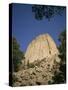 Devil's Tower, Wyoming, USA-Geoff Renner-Stretched Canvas