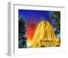 Devil's Tower Wyoming-null-Framed Art Print