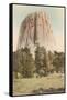 Devil's Tower, Wyoming-null-Framed Stretched Canvas