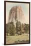 Devil's Tower, Wyoming-null-Framed Art Print