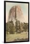 Devil's Tower, Wyoming-null-Framed Art Print