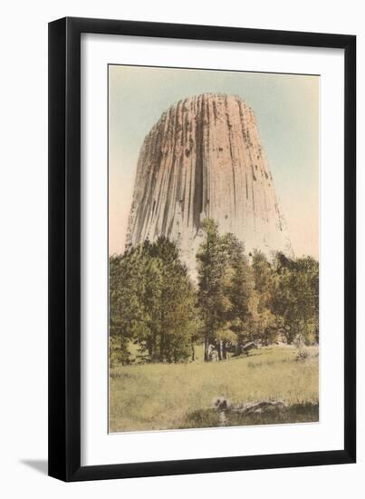 Devil's Tower, Wyoming-null-Framed Art Print