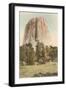 Devil's Tower, Wyoming-null-Framed Art Print