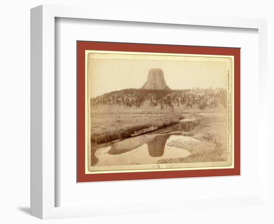 Devil's Tower-John C. H. Grabill-Framed Giclee Print