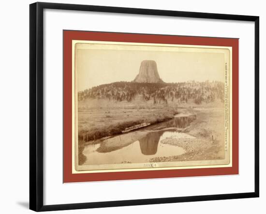 Devil's Tower-John C. H. Grabill-Framed Giclee Print