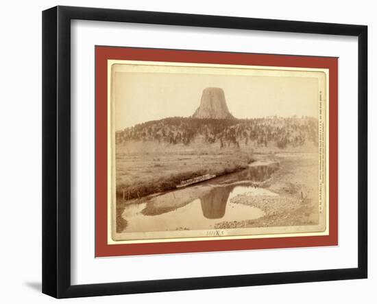 Devil's Tower-John C. H. Grabill-Framed Giclee Print