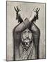 Devil Worship, from 'The Freemason', by Eugen Lennhoff, Published 1932-null-Mounted Giclee Print