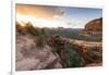 Devils Bridge, Sedona, Arizona, USA-Jordan Banks-Framed Photographic Print