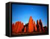 Devils Garden in Arches National Park-Robert Glusic-Framed Stretched Canvas