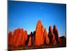 Devils Garden in Arches National Park-Robert Glusic-Mounted Photographic Print