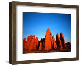 Devils Garden in Arches National Park-Robert Glusic-Framed Photographic Print