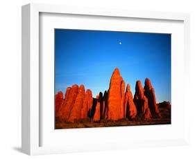 Devils Garden in Arches National Park-Robert Glusic-Framed Photographic Print