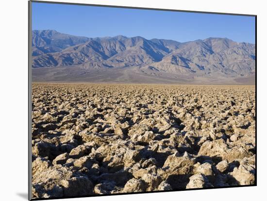 Devils Golf Course, Death Valley National Park, California, United States of America, North America-Richard Cummins-Mounted Photographic Print