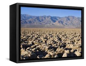 Devils Golf Course, Death Valley National Park, California, United States of America, North America-Richard Cummins-Framed Stretched Canvas