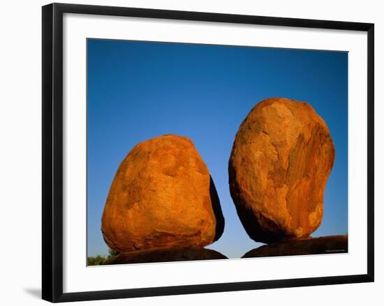 Devils Marbles , Northern Territory, Australia-Steve Vidler-Framed Photographic Print