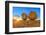 Devils Marbles, the Eggs of mythical Rainbow Serpent, at Karlu Karlu Conservation Reserve-Alberto Mazza-Framed Photographic Print