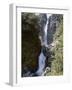 Devils Punchbowl Falls, 131M High, on Walking Track in Mountain Beech Forest, Southern Alps-Jeremy Bright-Framed Photographic Print