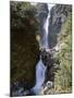 Devils Punchbowl Falls, 131M High, on Walking Track in Mountain Beech Forest, Southern Alps-Jeremy Bright-Mounted Photographic Print