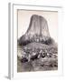 Devils Tower, 1890-Science Source-Framed Giclee Print