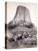 Devils Tower, 1890-Science Source-Stretched Canvas