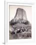 Devils Tower, 1890-Science Source-Framed Giclee Print