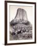 Devils Tower, 1890-Science Source-Framed Giclee Print