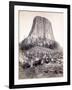 Devils Tower, 1890-Science Source-Framed Giclee Print