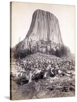 Devils Tower, 1890-Science Source-Stretched Canvas