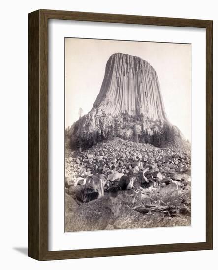 Devils Tower, 1890-Science Source-Framed Giclee Print