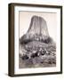 Devils Tower, 1890-Science Source-Framed Giclee Print