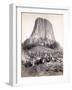 Devils Tower, 1890-Science Source-Framed Giclee Print