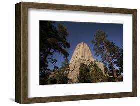 Devils Tower, Devils Tower National Monument, Wyoming, United States of America, North America-Colin Brynn-Framed Photographic Print