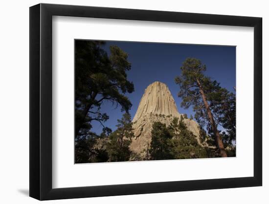 Devils Tower, Devils Tower National Monument, Wyoming, United States of America, North America-Colin Brynn-Framed Photographic Print