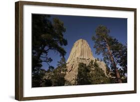 Devils Tower, Devils Tower National Monument, Wyoming, United States of America, North America-Colin Brynn-Framed Photographic Print